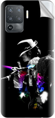 Snooky Oppo F19 Pro Mobile Skin(Black)