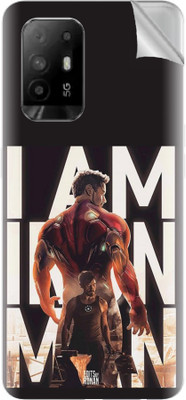 Snooky Oppo F19 Pro Plus 5G Mobile Skin(Black)