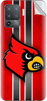 Snooky Oppo F19 Pro Mobile Skin(Red)