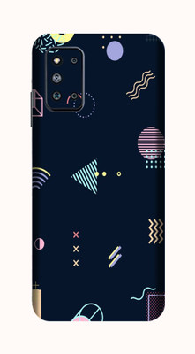 Toppings Samsung Galaxy F52 5G Mobile Skin(Blue)