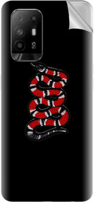 Snooky Oppo F19 Pro Plus 5G Mobile Skin(Black)