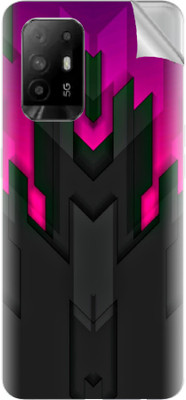 Snooky Oppo F19 Pro Plus 5G Mobile Skin(Black)