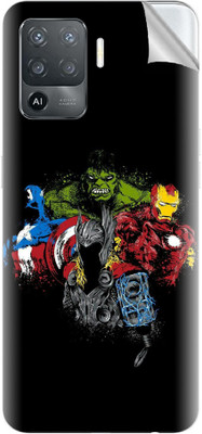 tiddler Oppo F19 Pro Mobile Skin(Black)