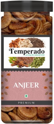 Temperado Foods Premium Dry Figs| Medium Anjeer| Afghani Figs| Jar Pack 500gm Figs(500 g)
