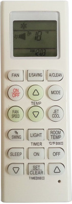 LG 36 Remote Compatible for Air Conditioner LG Remote Controller(White)