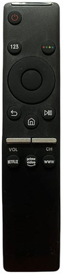 HDF Remote Control Compatible For Samsung Smart LCD/LED TV (No Voice Command) Samsung Smart 4K Ultra HD Remote Controller(Black)