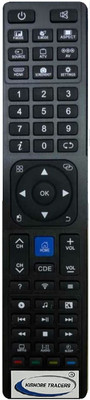 Kishore Traders Compatible Remote Control for  139cm (55inch) Ultra HD (4K) Smart LED Tv (Cloud TV 55SU) CloudWalker Remote Controller(Black)