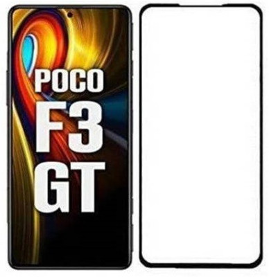 SMARTCASE Edge To Edge Tempered Glass for POCO F3 GT 5G(Pack of 1)