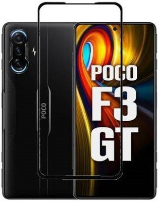 SMARTCASE Edge To Edge Tempered Glass for POCO F3 GT 5G(Pack of 1)