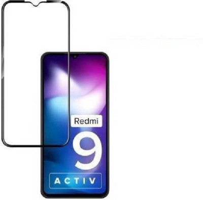 AKSHUD Edge To Edge Tempered Glass for Redmi 9 Active, Mi Redmi 9 Active, Mi 9 Active(Pack of 1)