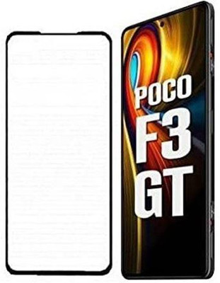 SMARTCASE Edge To Edge Tempered Glass for POCO F3 GT 5G(Pack of 1)