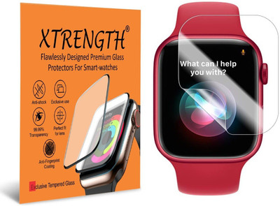 XTRENGTH Tempered Glass Guard for Apple Watch Series 7 45mm(Pack of 1)