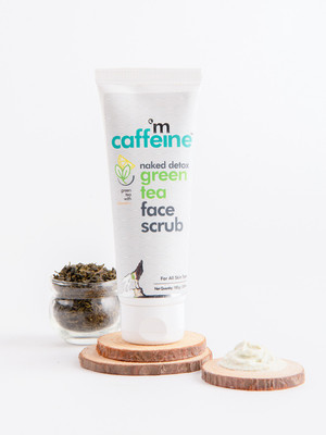 mCaffeine Coffee Face Scrub, Helps in Skin Brightening, De-Tan, Remove Blackheads  Scrub(100 g)