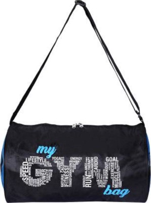 EMMCRAZ sport bag for gym and travel sports SKY BAG (Black, Kit...