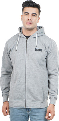 Burdy Full Sleeve Solid Men Sweatshirt