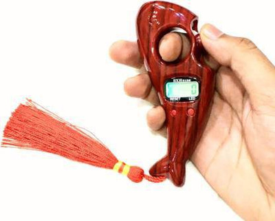 FITUP ™ Tasbih Counter Muslim Prayer Digital Tally Counter in Fish Shape | This digital counter with 5 digit screen display, it can count number range from 00000-99999.) | Color May Vary Digital Tally Counter(Multicolor)