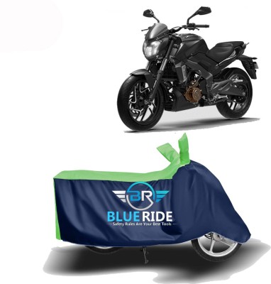 BLUERIDE Two Wheeler Cover for Bajaj(Dominar, Blue, Green)