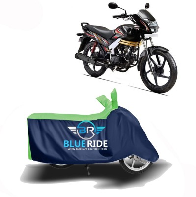 BLUERIDE Two Wheeler Cover for Mahindra(Centuro XT, Blue, Green)