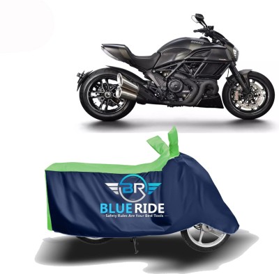 BLUERIDE Two Wheeler Cover for Ducati(Diavel, Blue, Green)