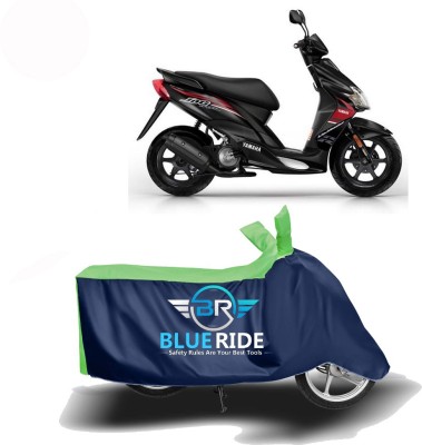 BLUERIDE Two Wheeler Cover for Yamaha(Jog R, Blue, Green)