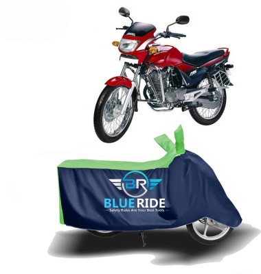 BLUERIDE Two Wheeler Cover for Honda(Ambition, Blue, Green)