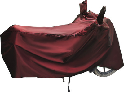 ShieldhubPro Waterproof Two Wheeler Cover for Bajaj(Pulsar 135 LS DTS-i, Maroon)