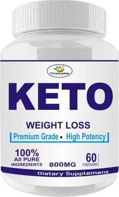 Fitness Prime Premium Keto Advance 800 mg Capsules Formula for Weight Management Supplement(60 Capsules)