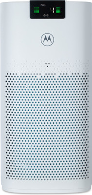 MOTOROLA AP 450 With HEPA Filter, Smart App Connectvity Portable Room Air Purifier (White) For Rs. 5507 @ 69% off