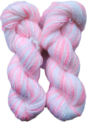 JEFFY Oswal Arman Wool Hand Knitting Yarn Soft Fancy Wool 400 gm Best Used with Knitting Needles, Soft Fancy Wool Crochet Dyed Shade no-6