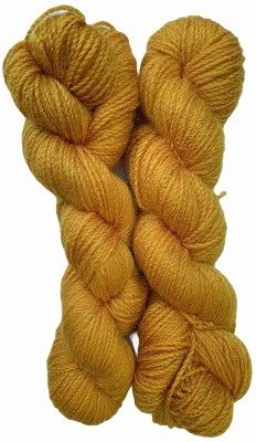 JEFFY Oswal Martina Knitting Yarn Martina Wool, Crave Wool Mustard 300 gm Best Used with Knitting Needles, Crave Wool Crochet Needles Wool Yarn for Knitting. by Oswals Shade no. 69