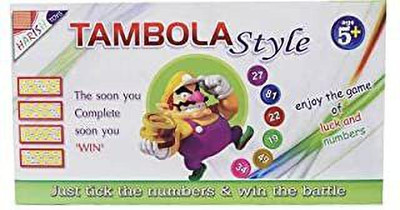 Shyam Creation Tambola Style Senior Party & Fun Games Board Game ||HOUSIE GAME || Tambola Game Set with Many Tickets (SMALL SIZE) Party & Fun Board Game