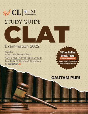 CLAT (Common Law Admission Test) 2022 : Guide(Paperback, Sachin Malhan, Gautam Puri)
