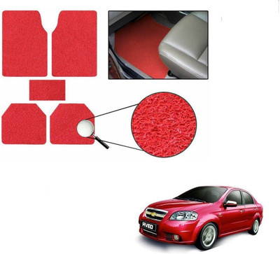 KOZDIKO PVC Standard Mat For  Chevrolet Aveo(Red)