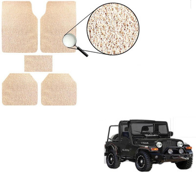 KOZDIKO PVC Standard Mat For  Mahindra Thar(Beige)