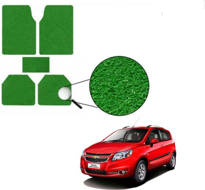 KOZDIKO PVC Standard Mat For  Chevrolet Sail Hatchback(Green)