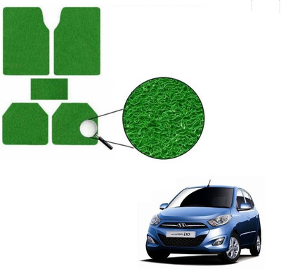 KOZDIKO PVC Standard Mat For  Hyundai i10(Green)
