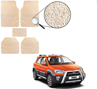 KOZDIKO PVC Standard Mat For  Toyota Etios Liva(Beige)
