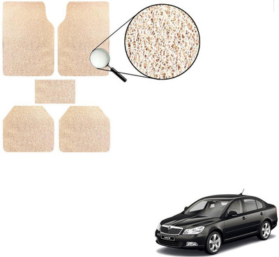 KOZDIKO PVC Standard Mat For  Skoda Fabia(Beige)