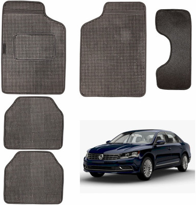 ASRYD Rubber Standard Mat For  Universal For Car(Grey)