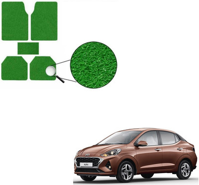 KOZDIKO PVC Standard Mat For  Hyundai Aura(Green)