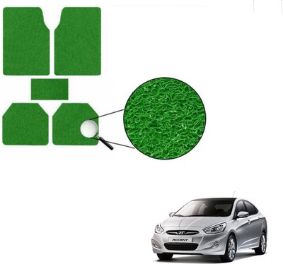 KOZDIKO PVC Standard Mat For  Hyundai Accent(Green)