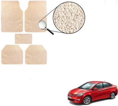 KOZDIKO PVC Standard Mat For  Hyundai Verna Fluidic(Beige)
