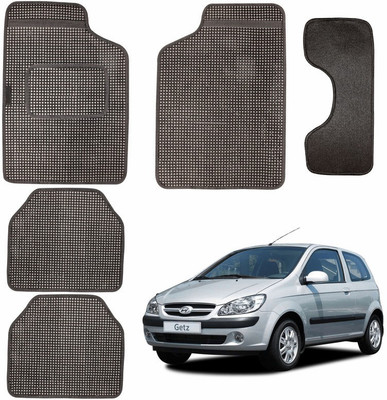 Miwings Rubber Standard Mat For  Universal For Car(Grey)