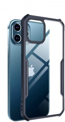 realtech Back Cover for iPhone 13 Pro Max (6.7 Inch)(Transparent, Grip Case, Pack of: 1)