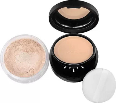 Latixmat HD.HIGH-DEFINITION MATTE LOOSE POWDER & POWDER CAKE COMPACT Compact(BEIGE, 20 g)