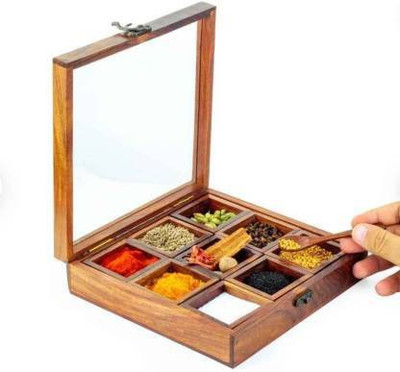 GREENPORT Spice Set Wooden(1 Piece)