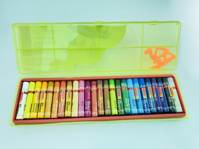 Camlin Camel Oil Pastels 25 Shades Plastic(Set of 25, Multicolor)