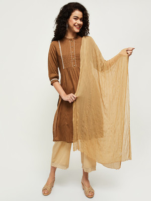 MAX Nylon Solid Women Dupatta
