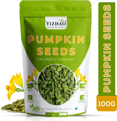 Yizhao Raw Pumpkin Seeds - Protein and Fiber Rich Superfood Pumpkin Seeds(100 g)