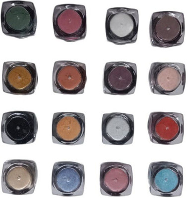 MYEONG WATER PROOF MULTI COLOR SMUDGE PROOF LONG LASTING 2- IN -1 EYE SHADOW OR FACE HIGHLIGHTER Highlighter(MULTI COLOR)
